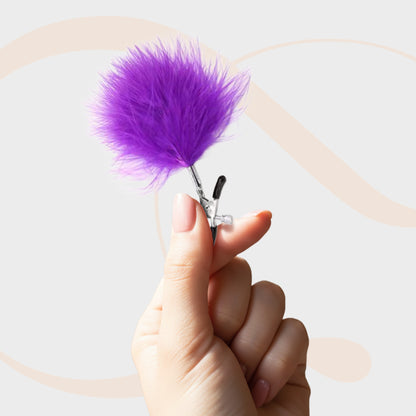Fluffy Nipple Clips